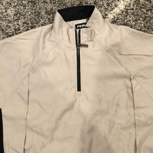 Ping Jacket Golf Long Sleeve 1/4 Zipper Size Small Color White